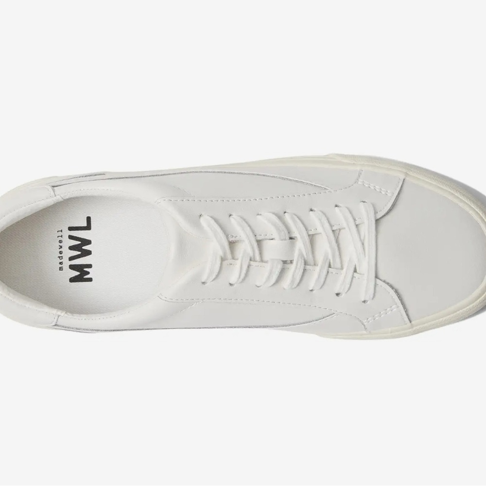 Madewell Leather Low Top Platform Sneakers Sz 8.5 - Picture 4 of 13